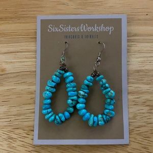 Hand made dangle earring